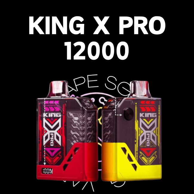 King X PRO 12000 disposable vape - sg vape shop singapore sg