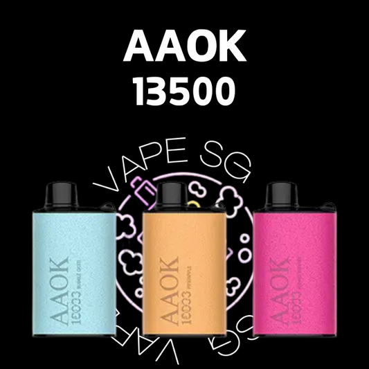 Aaok Ak 13500 Disposable Pod - Sg Vape Shop Singapore SG