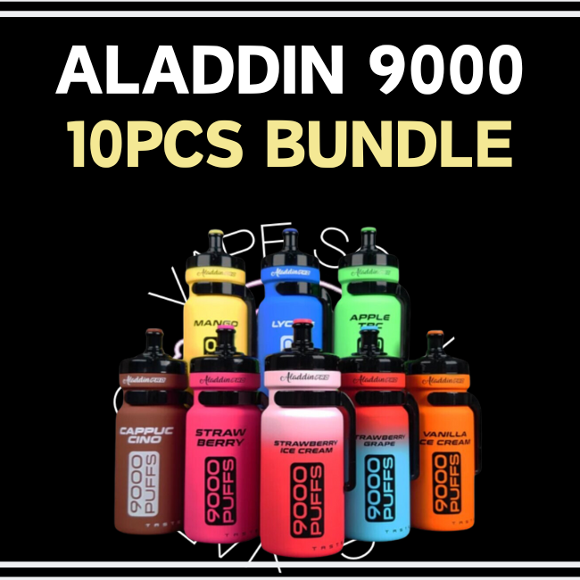 Aladdin Enjoy 9000 Disposable (10pcs Bundle) - Sg Vape Shop Singapore SG