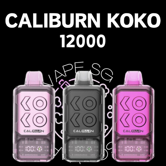 UWELL Caliburn Koko 12000 Disposable Pod - Sg Vape Shop Singapore SG