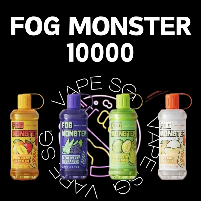 Fog Monster 10000 disposable vape - sg vape shop singapore sg