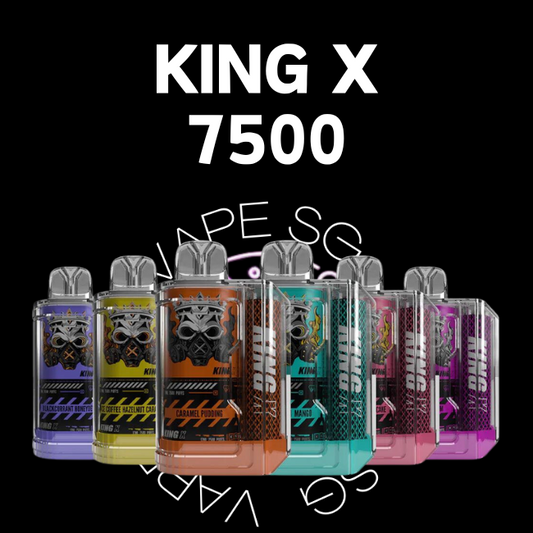 King X 7500 disposable vape - sg vape shop singapore sg