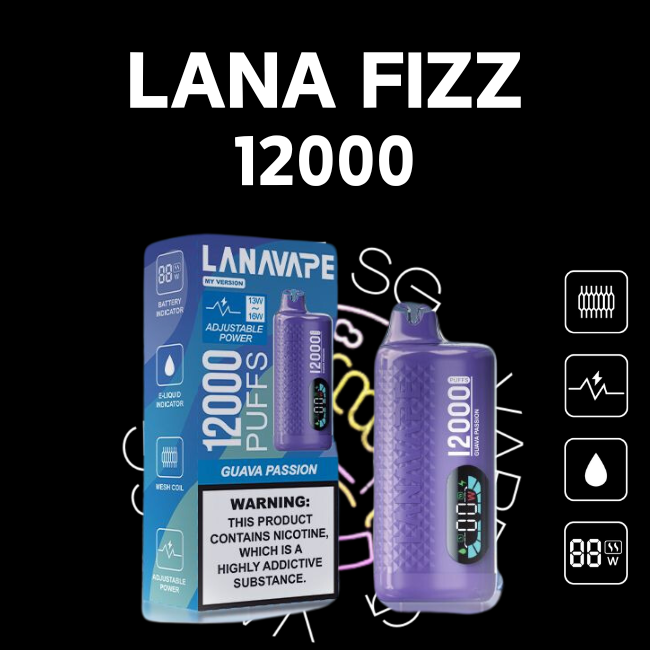 Lana Fizz 12000 Disposable Pod - Sg Vape Shop Singapore SG