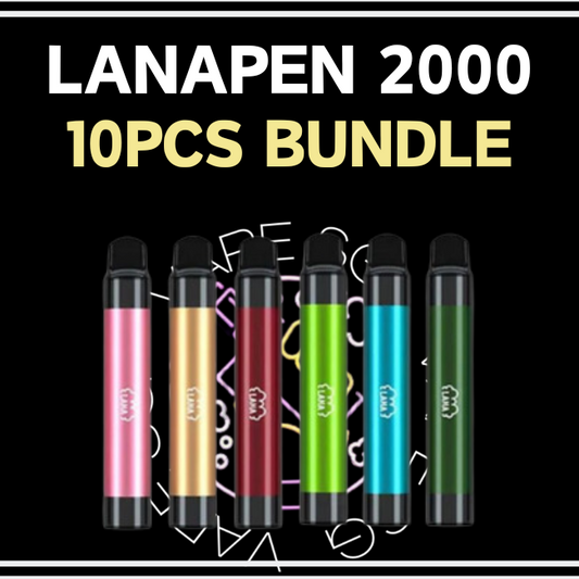 Lanapen 2000 Disposable (10pcs Bundle) - Sg Vape Shop Singapore SG