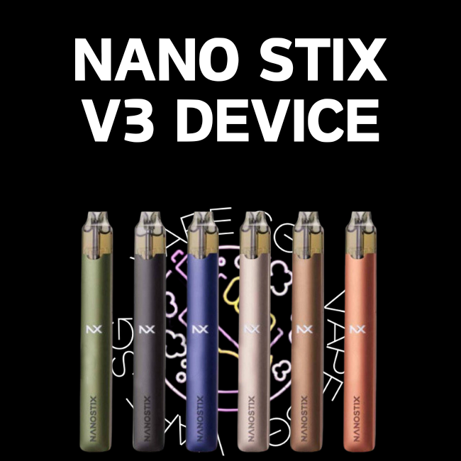 Nano Stix V3 Device - Sg Vape Shop Singapore SG