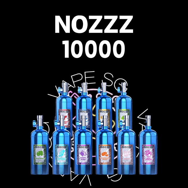 Nozzz 10000 disposable vape - sg vape shop singapore sg