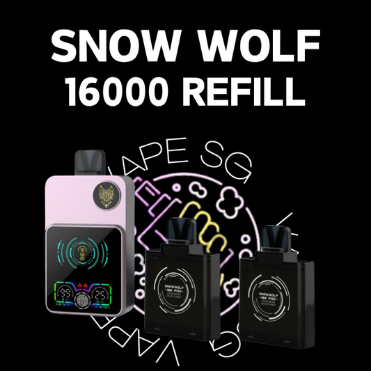 Snow Wolf 16000 Refill Cartridge - Sg Vape Shop Singapore SG