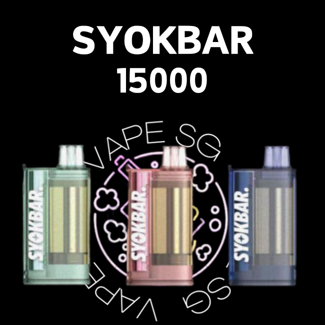 Syokbar 15000 Disposable Pod - Sg Vape Shop Singapore SG