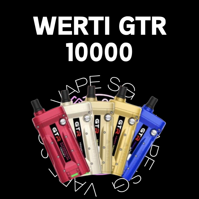 Werti GTR 10000 disposable vape-sg vape shop singapore sg